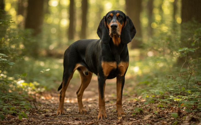 Black and Tan Coonhound — Rasseportrait