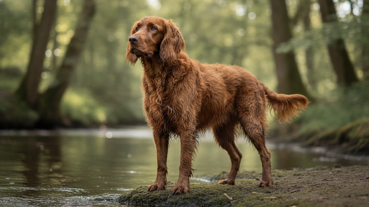 Irischer Wasser Spaniel — Rasseportrait