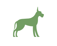 Sehr großer Hund